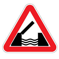 Дорожный знак Разводной мост